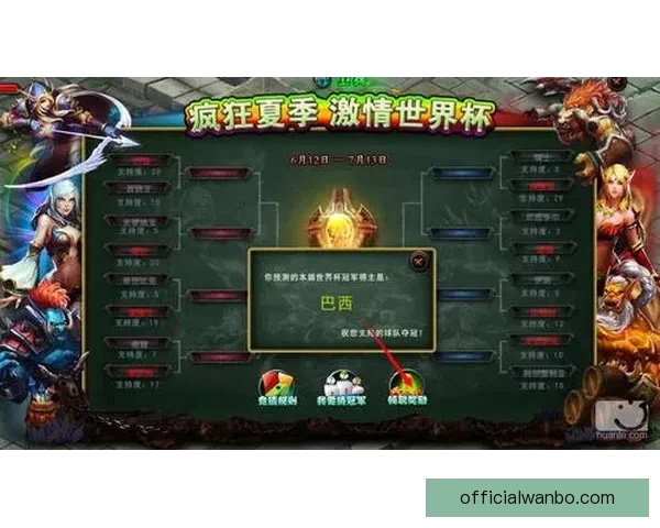 世界杯精彩竞猜玩法攻略助你轻松赢取丰厚奖励